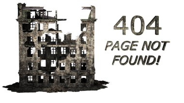 404, sayfa değil bulundu, bağlantı hatası