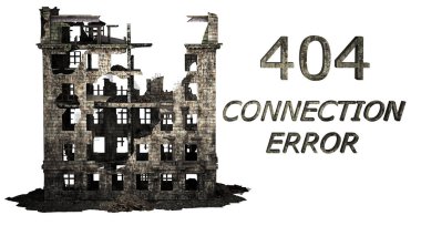 404, sayfa değil bulundu, bağlantı hatası