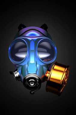 Antigas maskesi, solunum, oksijen, kirliliği