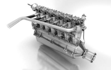 Tuning motorları, mekanik, 3d çizim