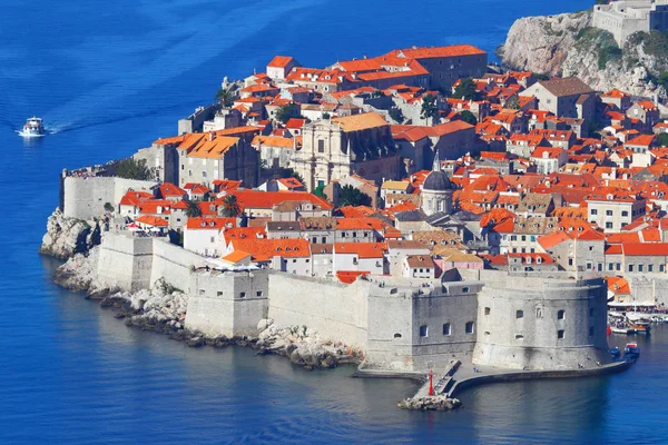 Dubrovnik.Croatia.Top προβολή. — Φωτογραφία Αρχείου