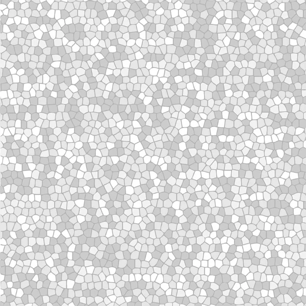 抽象的な白いモザイク背景テクスチャ — ストックベクタ