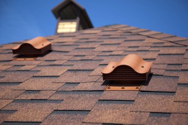Shingles on the roof clipart