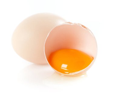 kırık yumurta beyaz