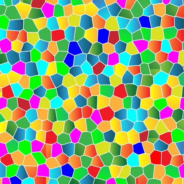 Glass Colorful Mosaic Background — Stock Vector