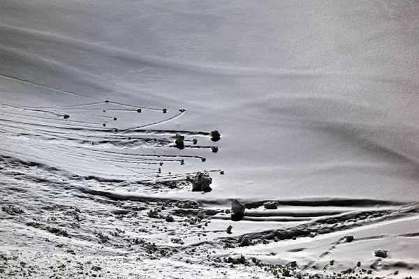 雪覆われたアルプスの風景 — ストック写真