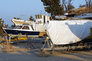 Asansör bakım bir Tersanesi için kapalı tekneler
