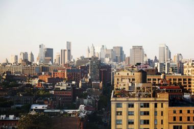 Görünümünde nadir bir şehir Nyc Skyline