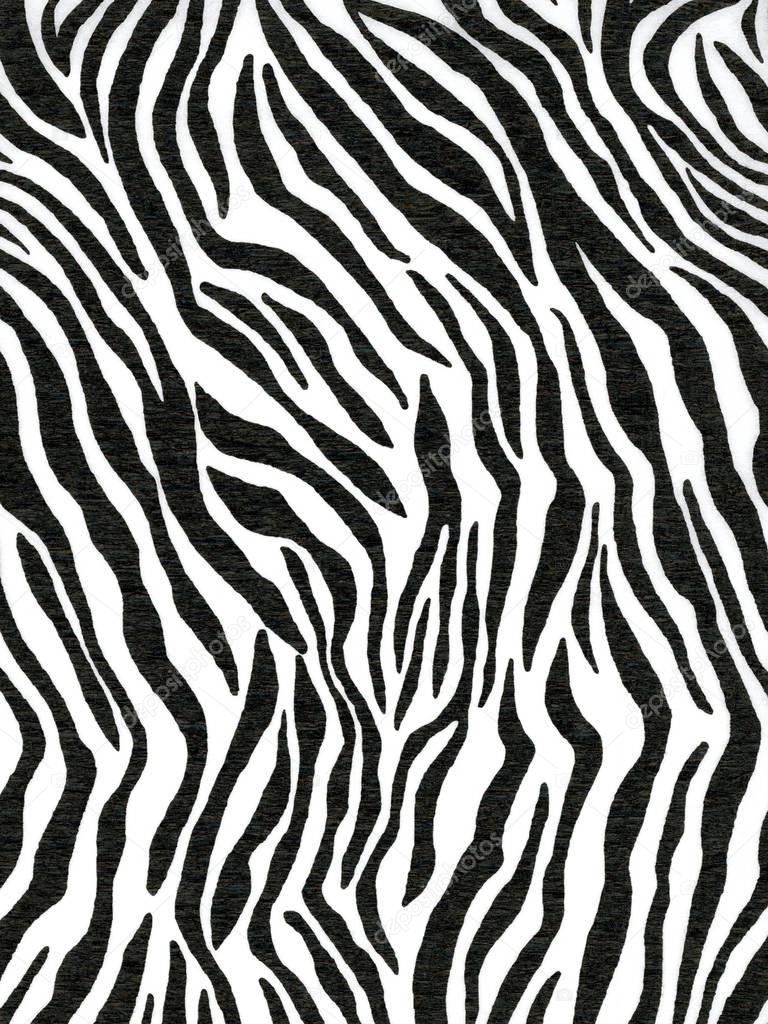 Crepe paper made of zebra animal pattern for wallpaper or backgrounds