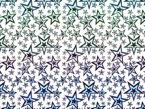 Hologram Paper Made Stars Different Colors Backgrounds Packaging Wallpapers — Stock Photo, Image