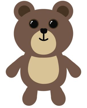 Küçük sevimli ayı