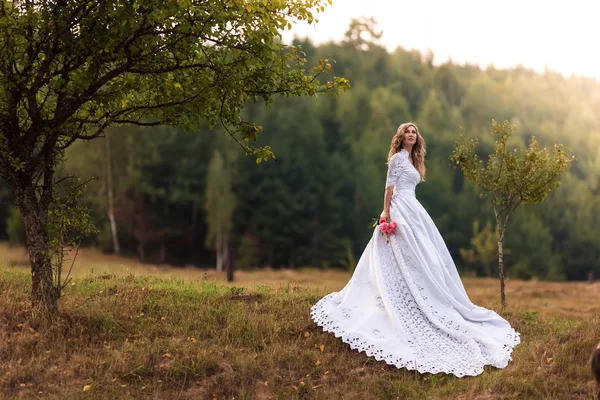 Krásné svatební šaty Royalty Free Stock Obrázky
