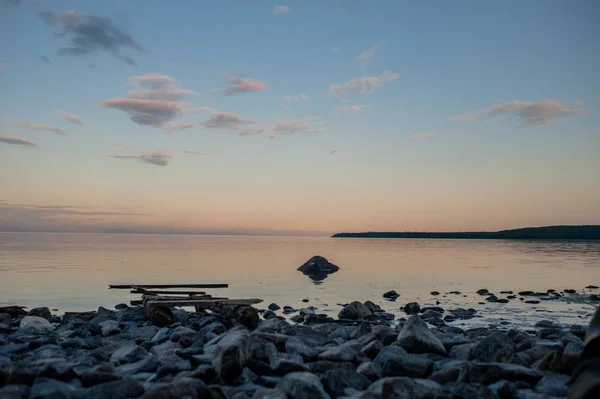 Bajkalsjön och bergen — Stockfoto