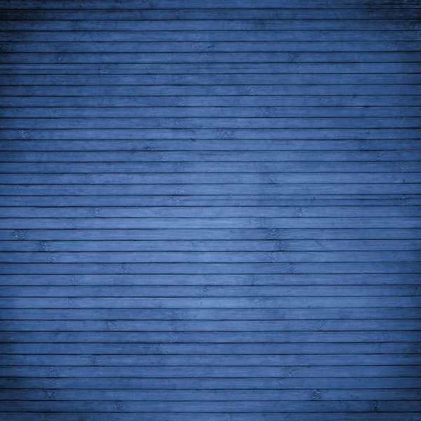 Blue bamboo slats — Stock Photo, Image