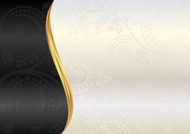 Çiçek arkaplanı - vektör illüstrasyonu