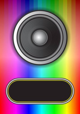 müzik arka plan - vektör çizim