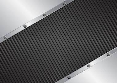 Metalik arka plan - vektör çizim