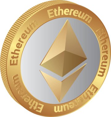 simge Ethereum - vektör çizim