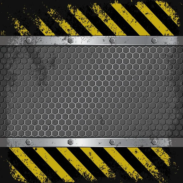 Tehlike arka plan - vektör çizim