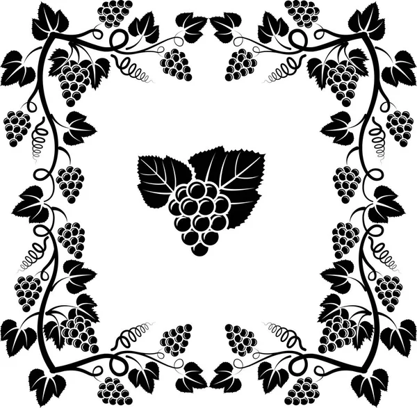 Grapevine - clip art afbeelding — Stockvector