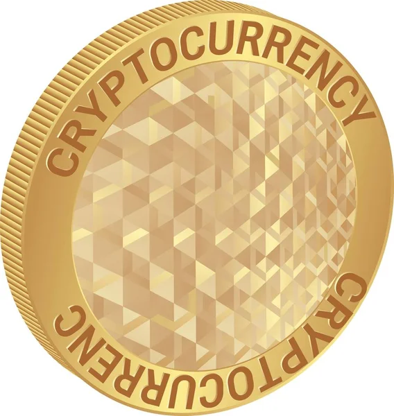 Cryptocurrency - vector illustration — Stock Vector