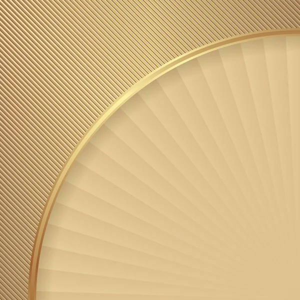 Fundo Texturizado Abstrato Dourado — Vetor de Stock