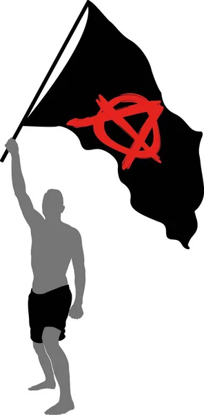 Anarchistisch symbool — Stockvector