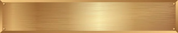 Gouden banner — Stockvector