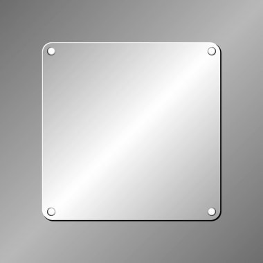 Metalik plaket