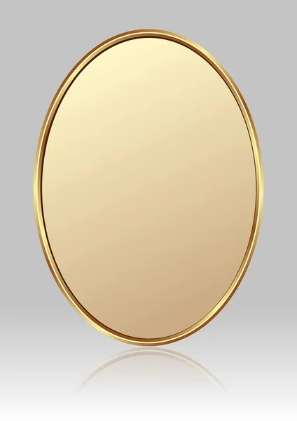 Золотая тарелка — стоковый вектор