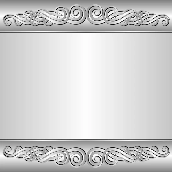 Silver background — Stock Vector