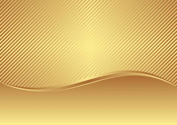 Abstract Golden Background Copy Space — Stock Vector