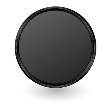 Beyaz arkaplanda siyah plaka