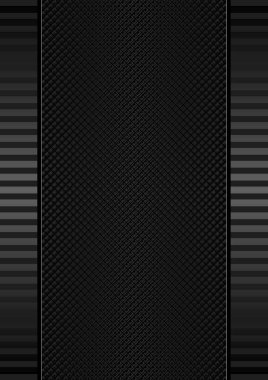 Izgara desenli Siyah Doku Soyut Arkaplan