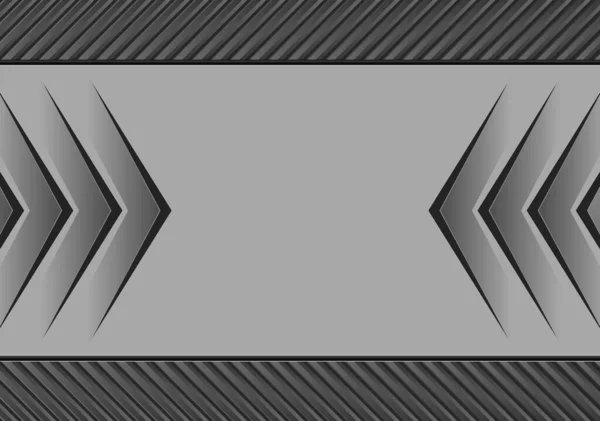 Gris Abstrait Géométrique Terreau Avec Espace Copie — Image vectorielle