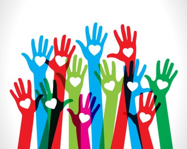 Sevgililer günü kartpostal. Sevgililer günü baskı ve web. Sevgililer günü tebrik kartları için vektör çizim