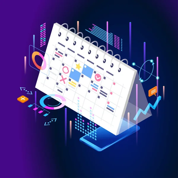 Planlama konsepti web pankartı