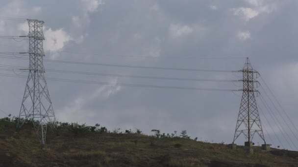 Zeitraffer Bergfernsehantenne Videoclip