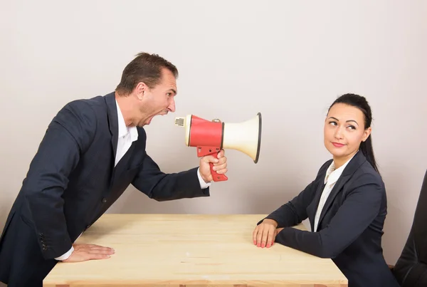 Bedrijfssituatie, humoristische concept — Stockfoto