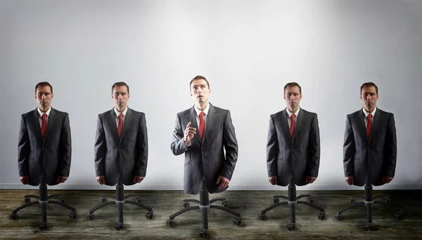 Corporate slaves, concept — Stock Photo, Image