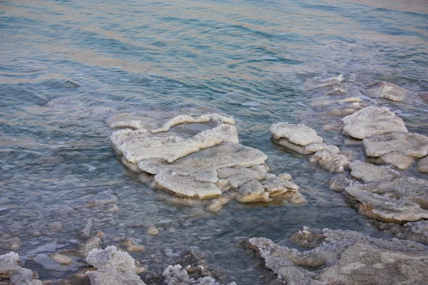 Closeup Sal Cristal Mar Morto Israel — Fotografia de Stock