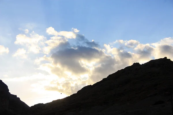 Paisagem Deserto Negev Israel — Fotografia de Stock