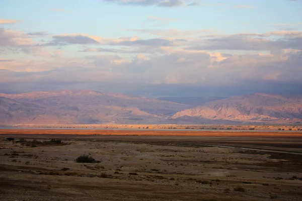 Paisagem Deserto Negev Israel — Fotografia de Stock