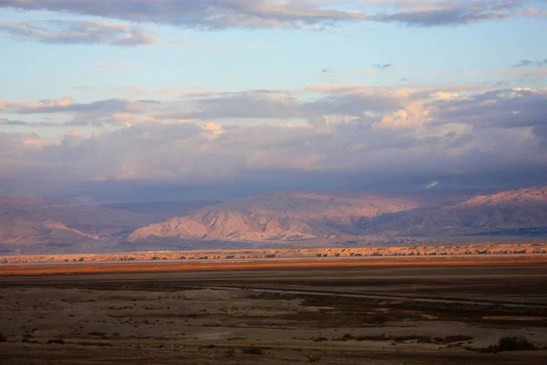 Paisagem Deserto Negev Israel — Fotografia de Stock