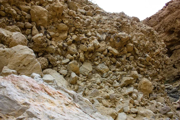 Natureza Reserva Bokek Wadi Deserto Judéia Israel — Fotografia de Stock