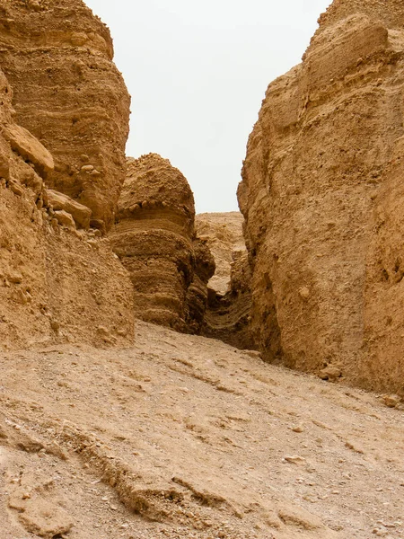 Wadi Bokek doğada saklıdır Judean desert İsrail'in