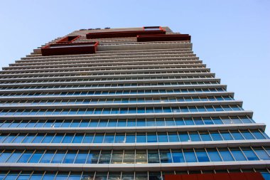 Tel Aviv City İsrail bir bina cephe görünümü