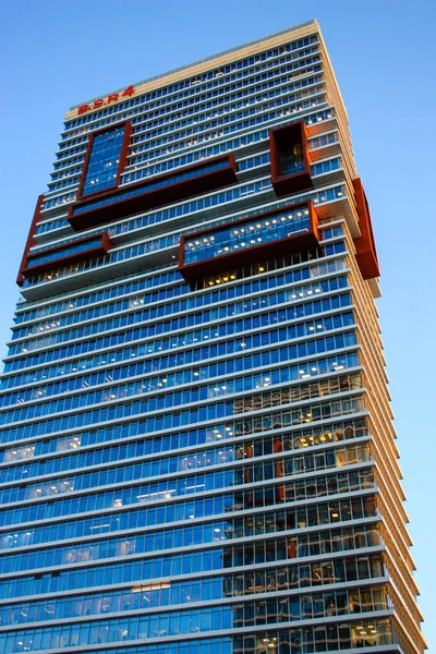 Vista Fachada Edifício Cidade Tel Aviv Israel — Fotografia de Stock