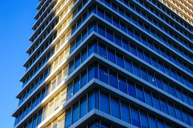 Tel Aviv City İsrail bir bina cephe görünümü