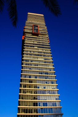 Tel Aviv City İsrail bir bina cephe görünümü